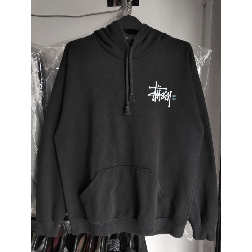 Stussy Basic Black Hoodie