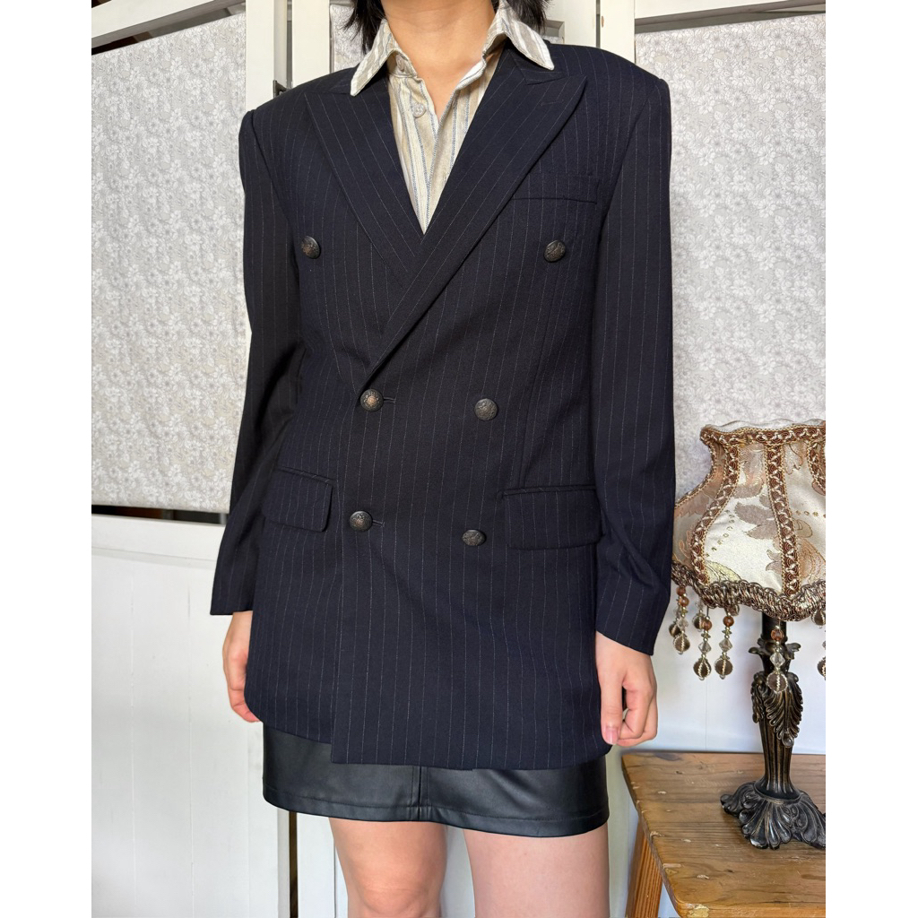 Ziozia Pinstripe Blazer