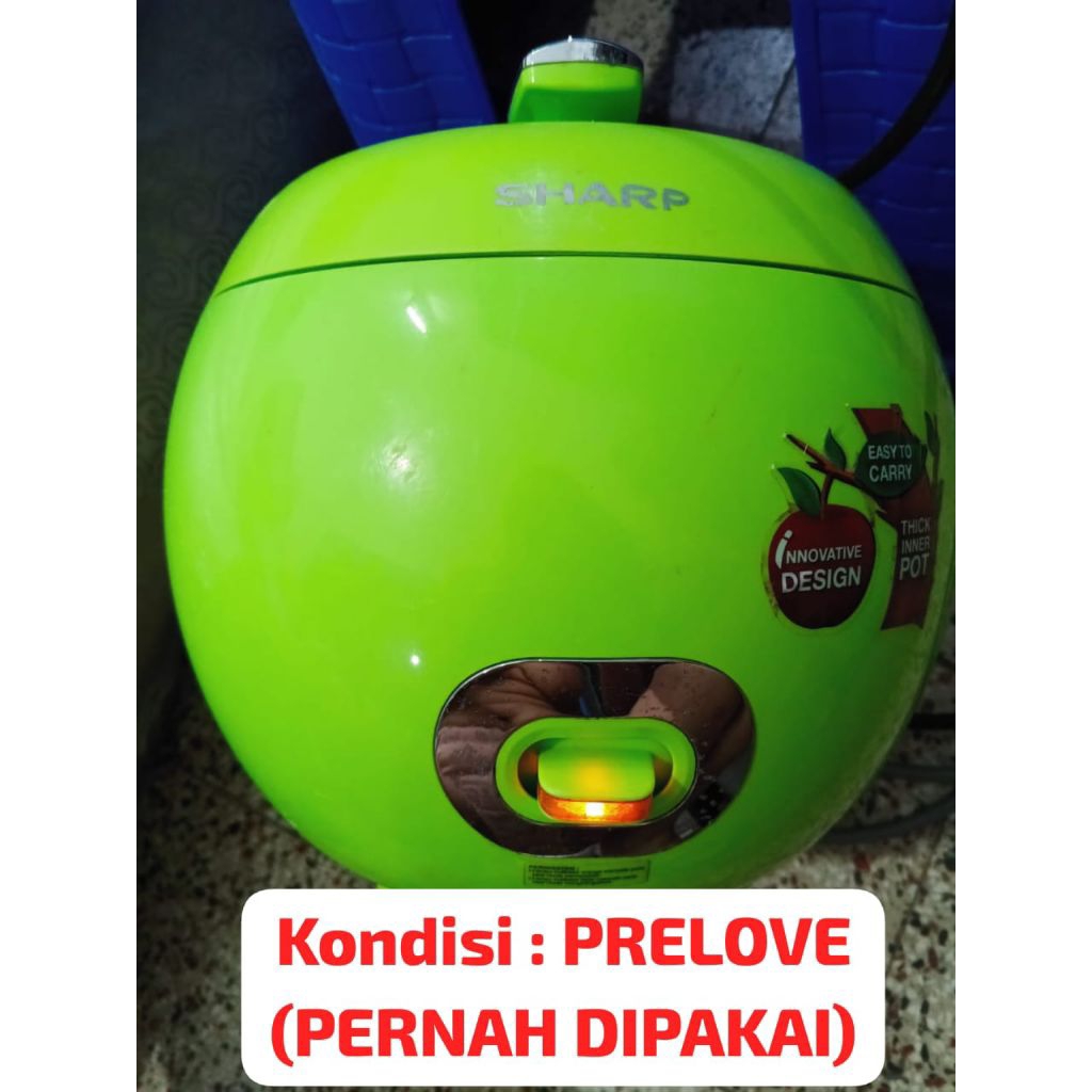 PRELOVED (Pernah Dipakai) Magic Com bentuk apel merk Sharp