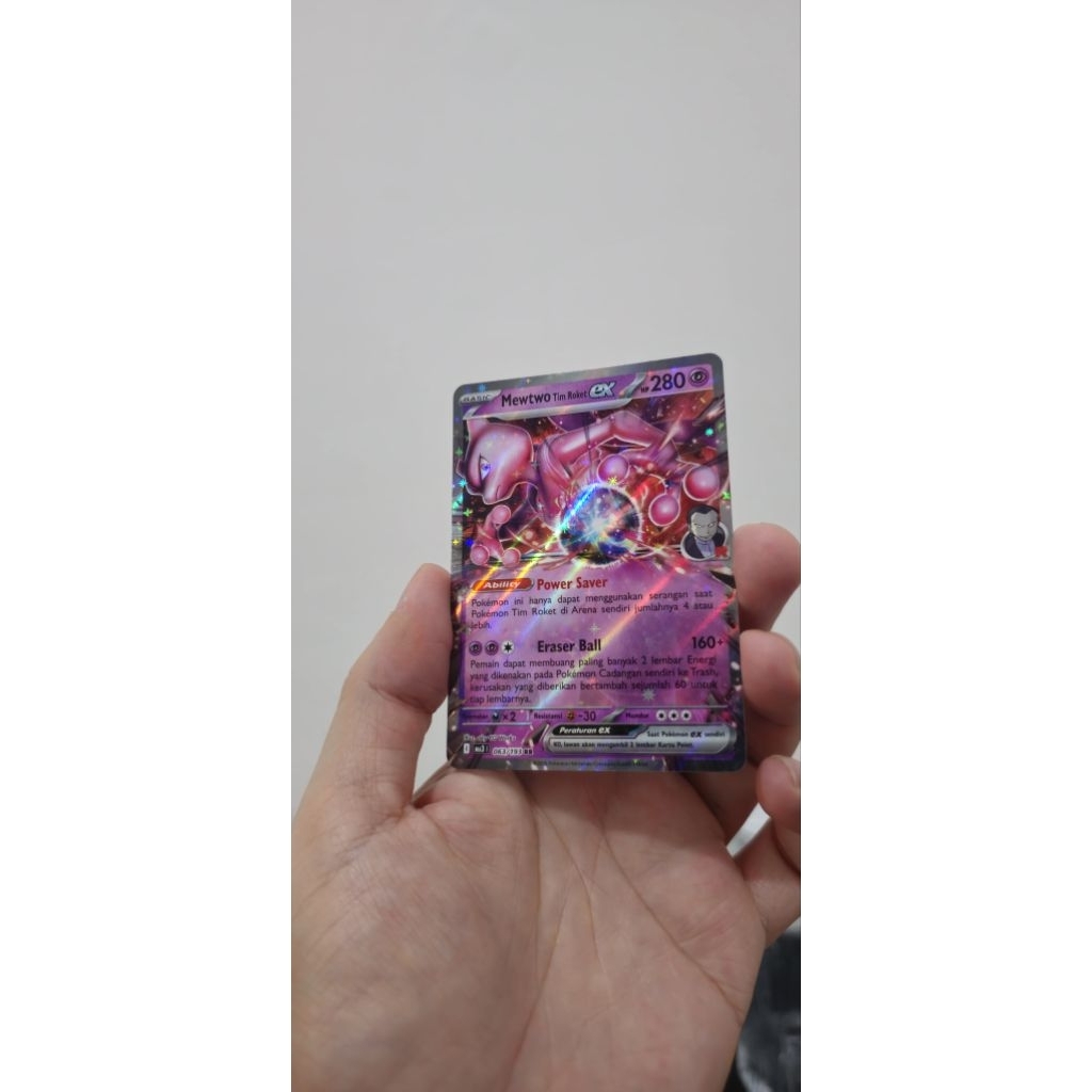 pokemon cardd tcg ex RR mewtwo