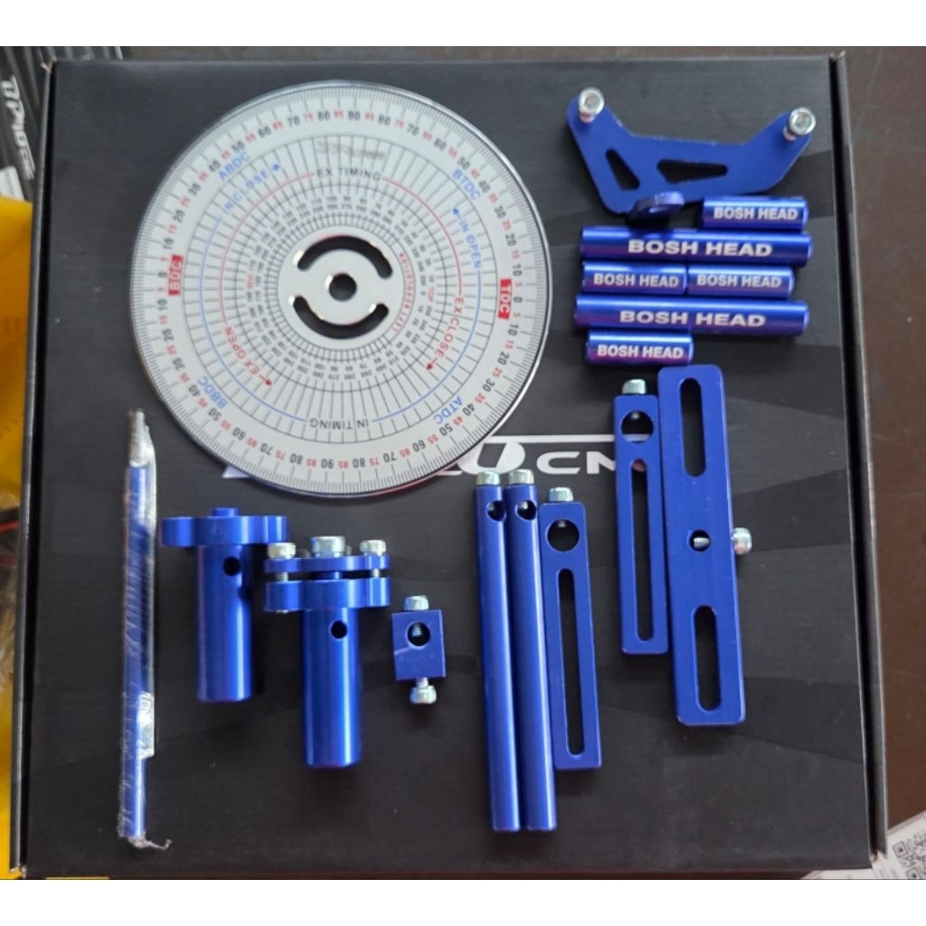Bpro Busur Derajat Dial Set , Bahan Billet CNC Tebal 3 mm Original Bpro