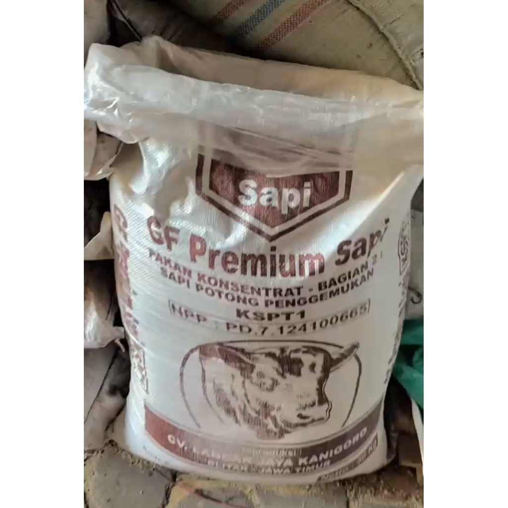 Konsentrat Penggemukan Sapi Potong GF PREMIUM