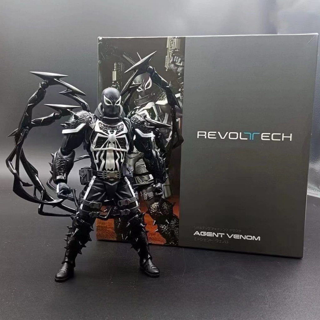 action figure revoltech agent venom