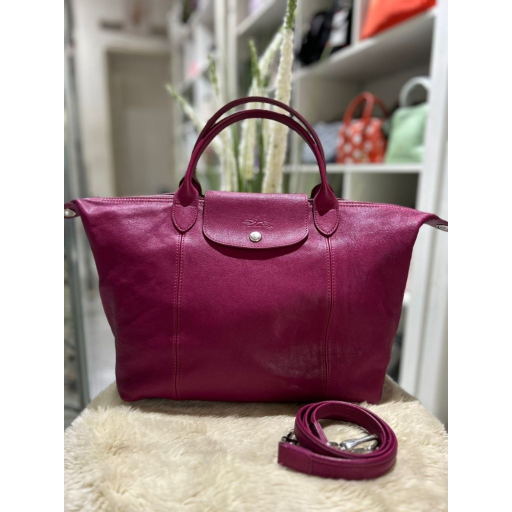 PRELOVED LC CUIR LEATHER PINK