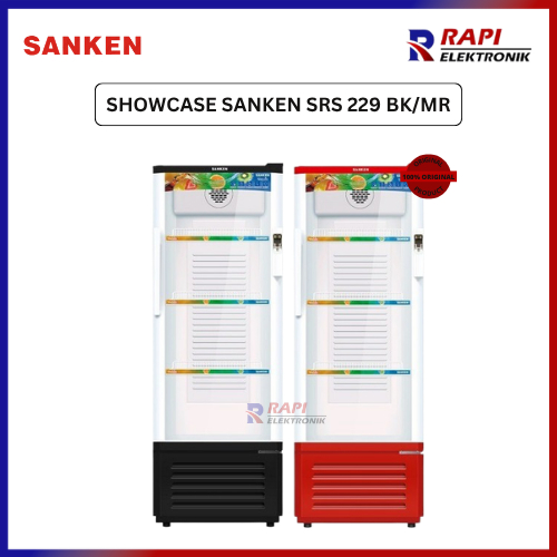 SHOWCASE SANKEN SRS 229 BK/MR 220 Liter
