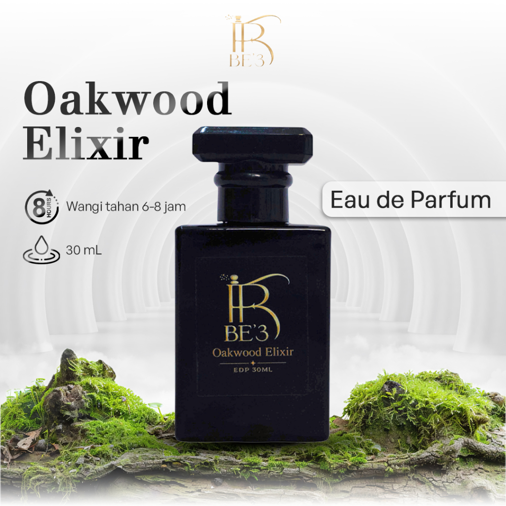 Parfum Spray Woody Fresh Maskulin Aroma Shop Be'3 Oakwood Elixir Eau De Parfum Edp Bergamot Citrus C