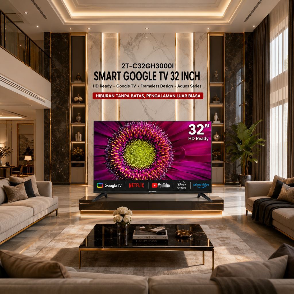 Televisi Sharp android 32GH