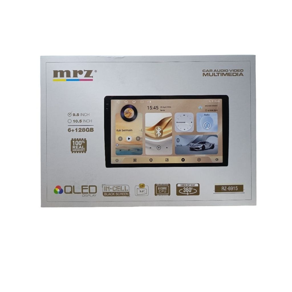 HU Android MRZ Ram 6/128 GB Ukuran 9 inch RZ 6915 New