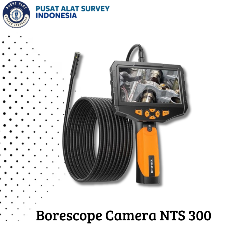 Endoscope Borescope Camera NTS 300/NTS-300/NTS300 Kabel 15M dan 5M