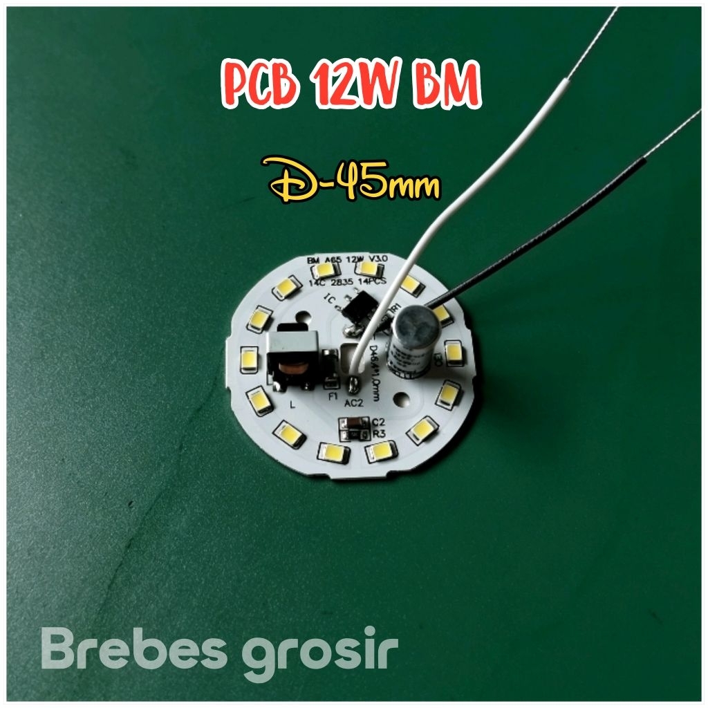 PCB LAMPU LED AC 12W BM D-46MM