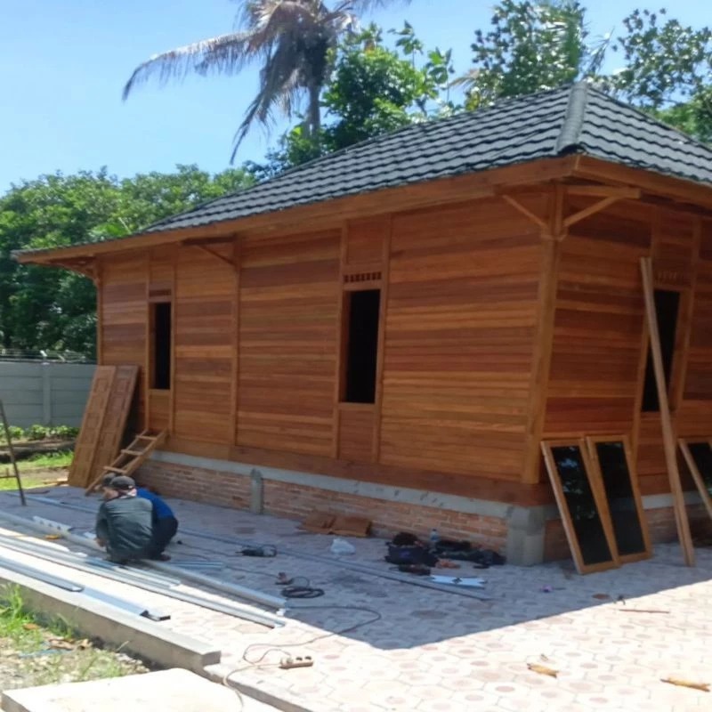 kanopi rumah / kanopi baja ringan atap spandek pasir hitam / atap alderon
