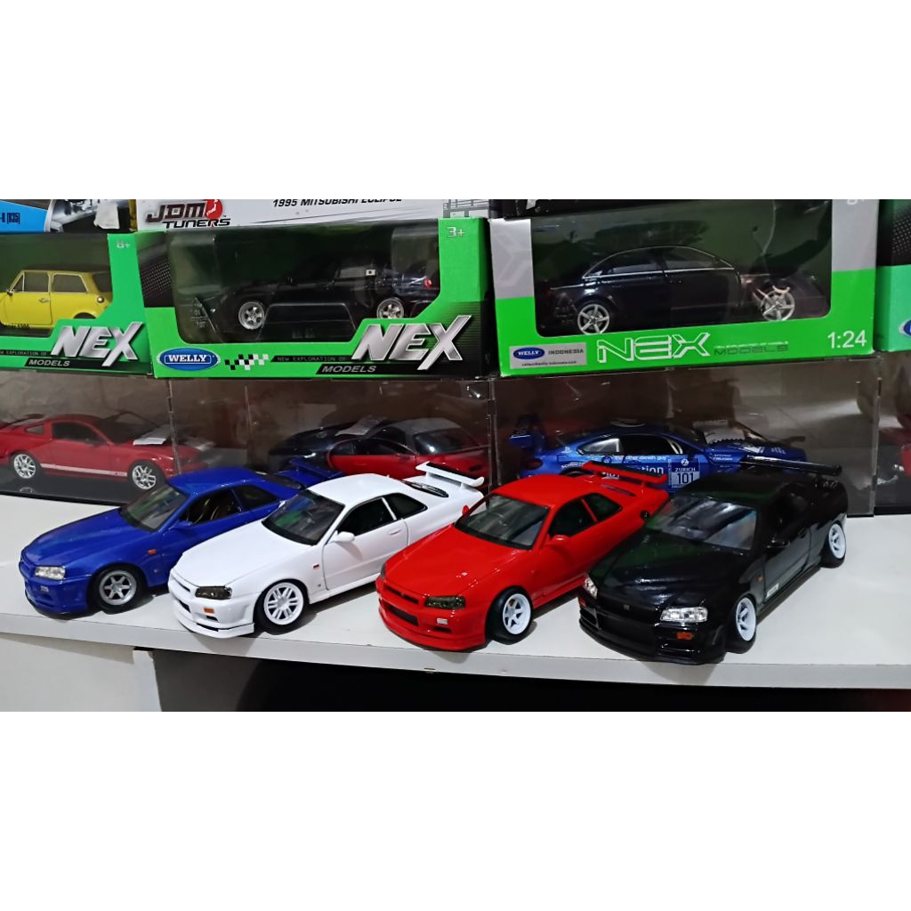 diecast nissan gtr r34