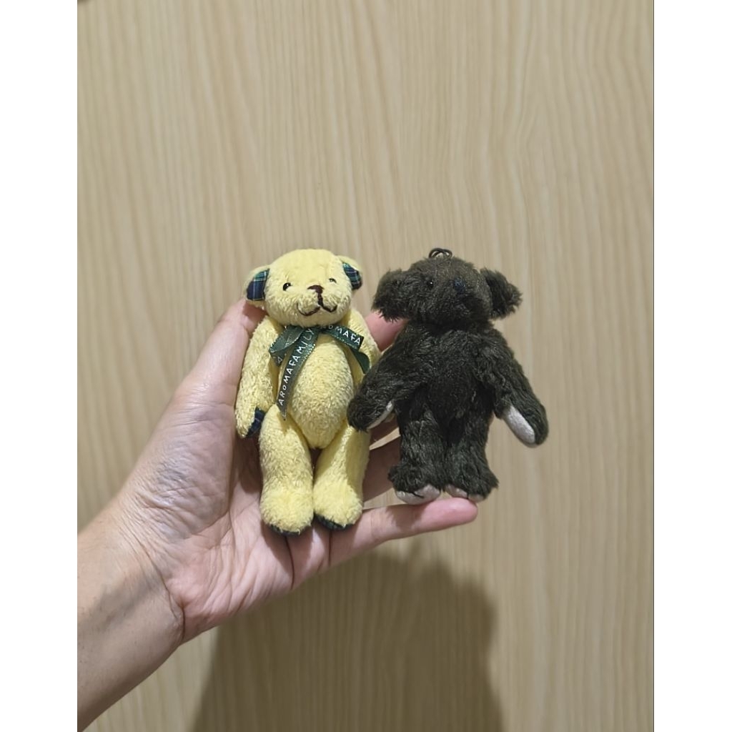 Boneka kecil ganci teddy bear artikulasi