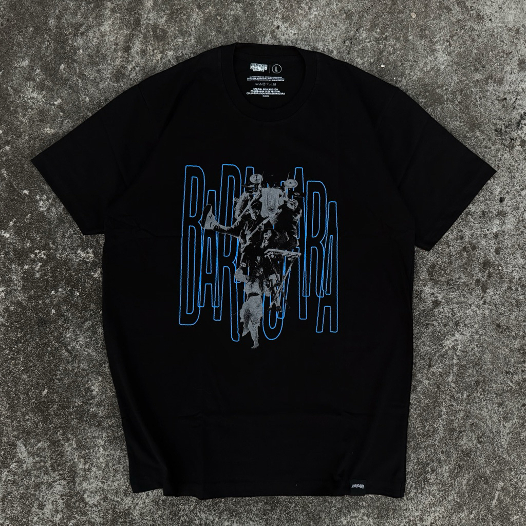 BARASUARA - PRAMBANAN JAZZ 2026 TSHIRT BLACK