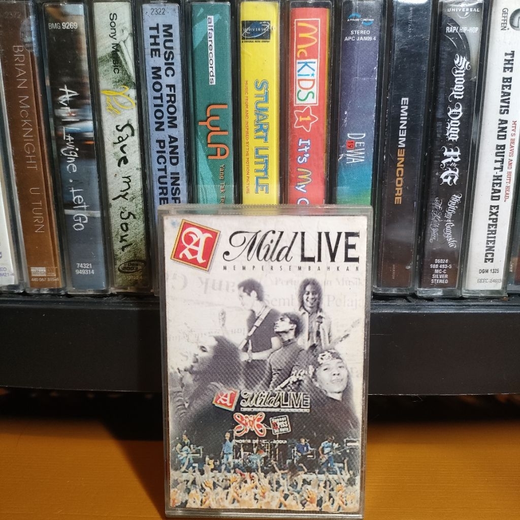 Kaset Pita Slank Mild Live Konser Piss 30 Kota Piss Balikin