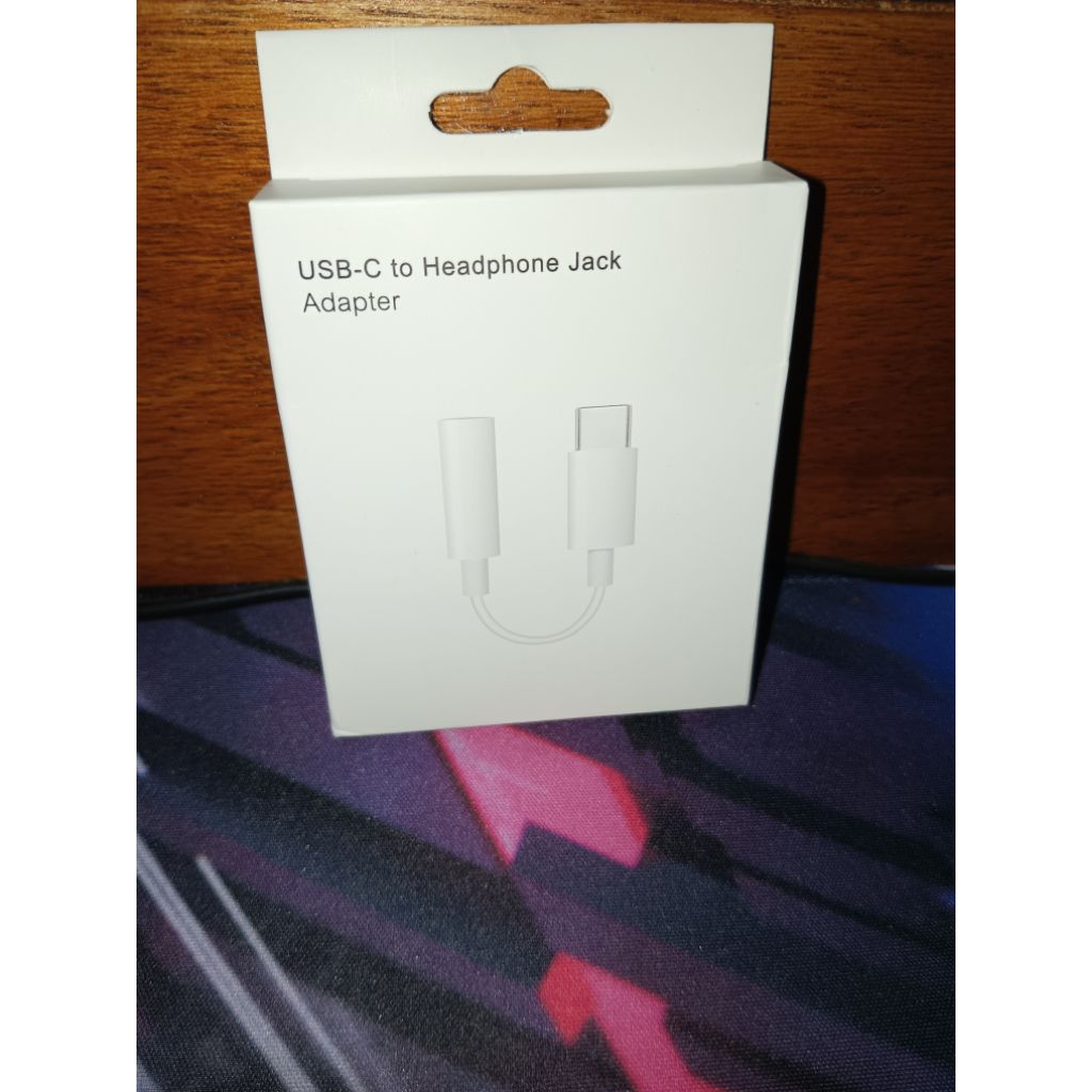 Converter type c to jack audio adapter
