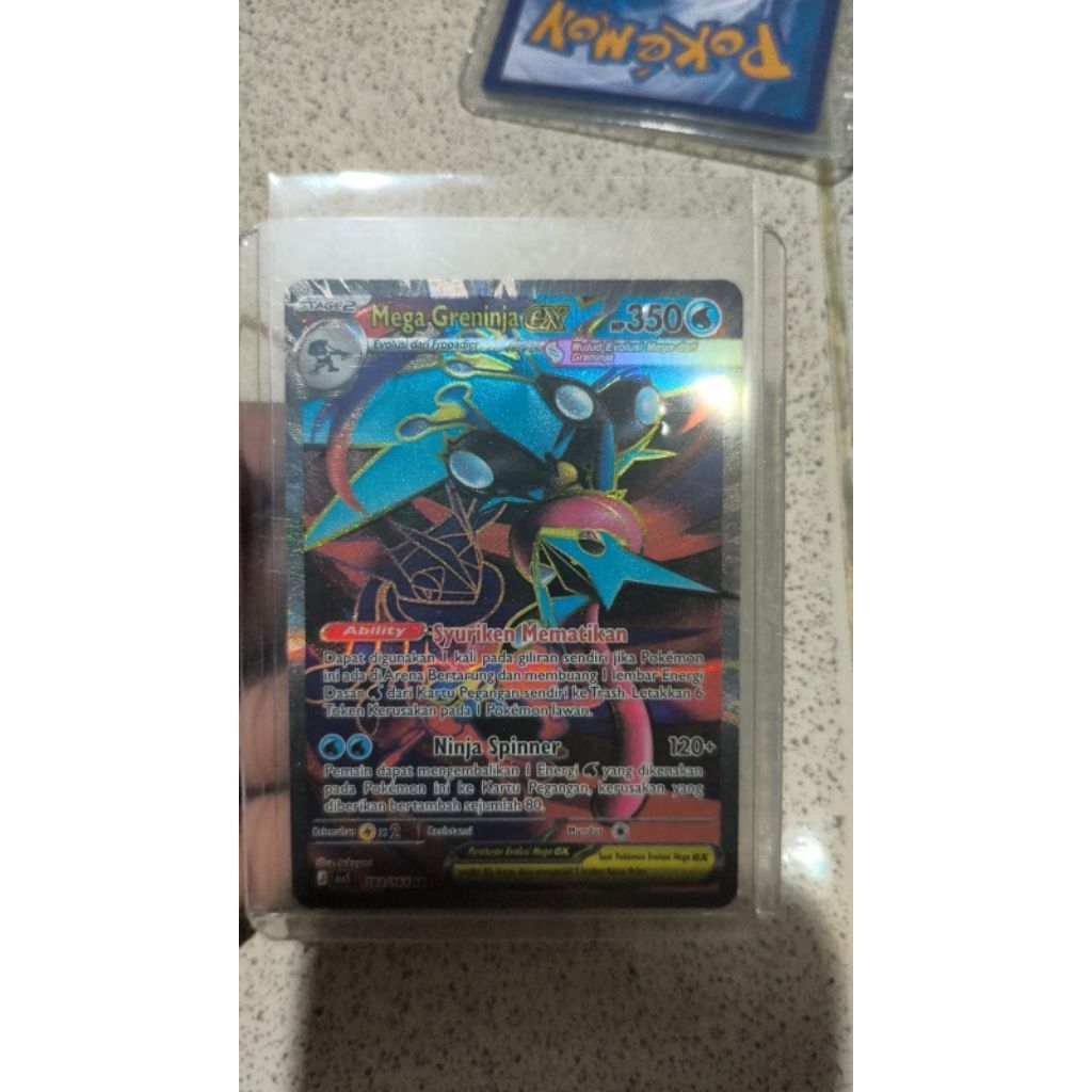kartu pokemon mega greninja ex