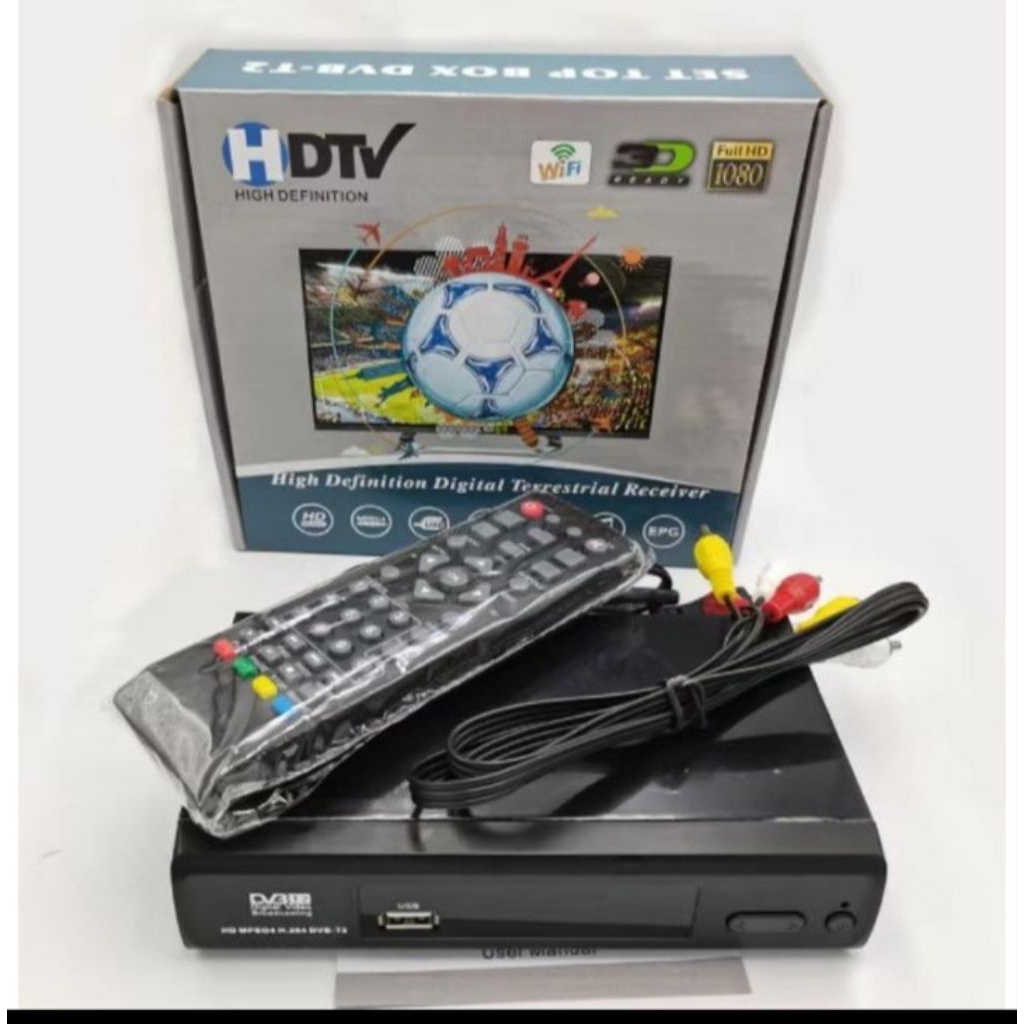 Set Top Box HDTV T2.Penangkap Siaran Digital
