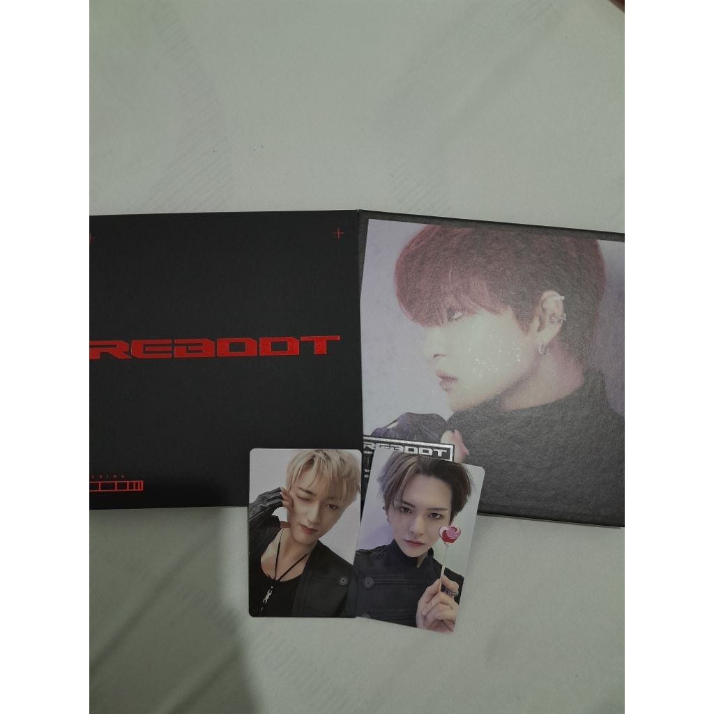 digipack jihoon treasure 2nd album reboot unsealed