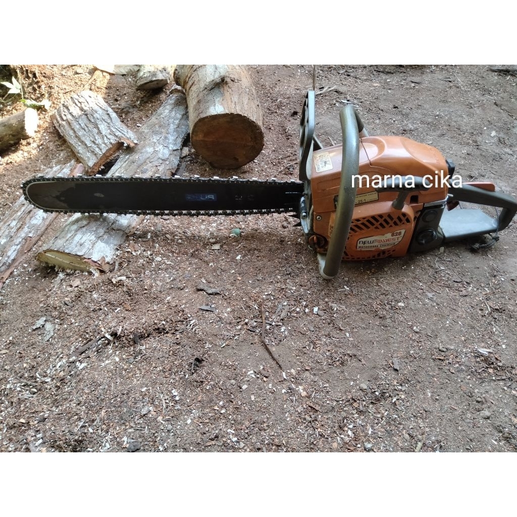 Sinso senso chainsaw mini bekas chainsaw seken masih bagus tenaga joss