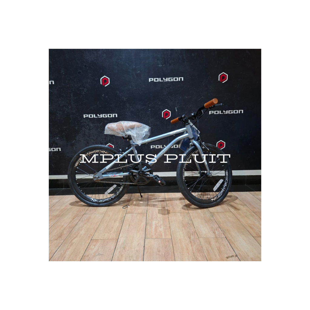 SEPEDA ANAK WIMCYCLE FIXIE MUSE BRITISH SOUL 20" SILVER