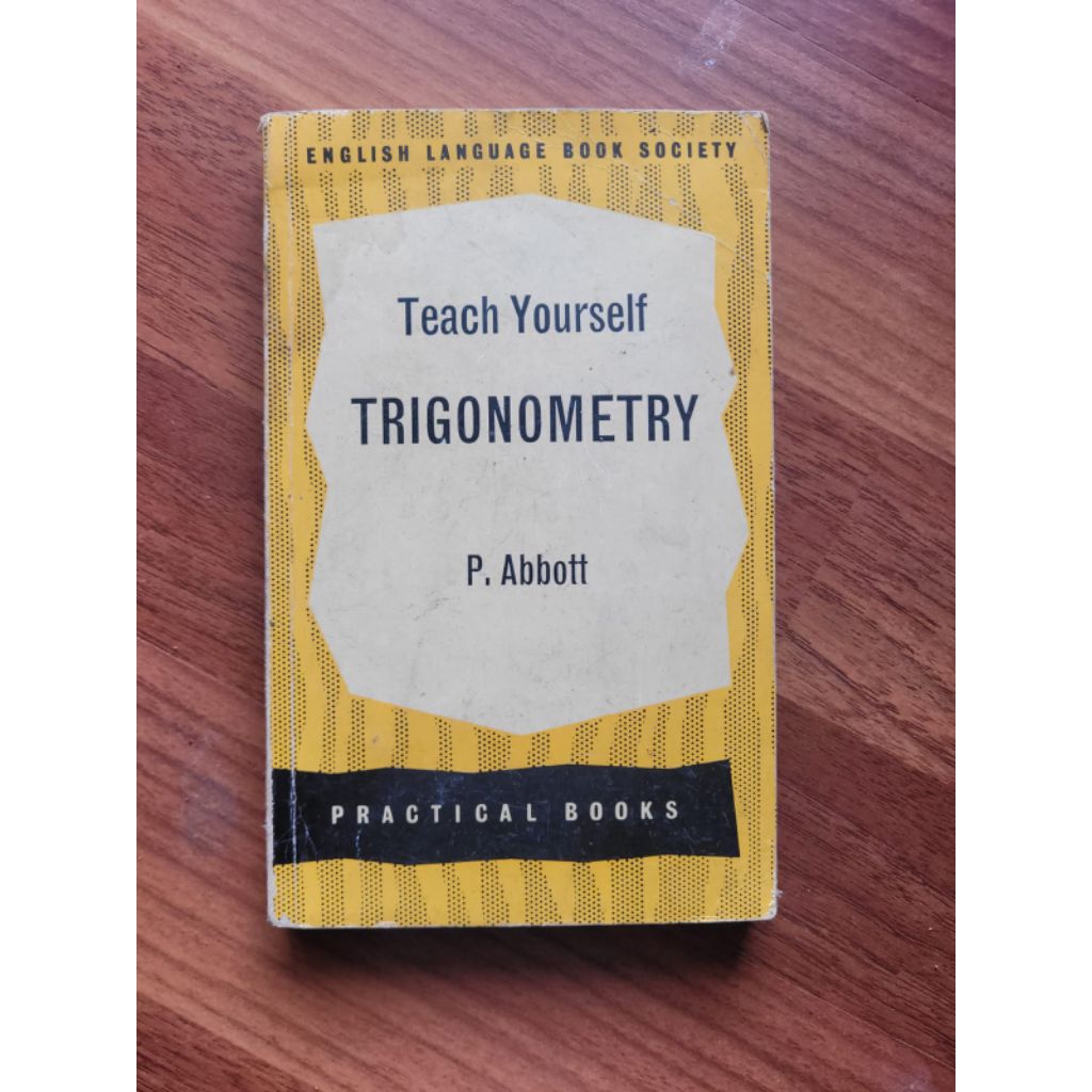 Buku Teach yourself TRIGONOMETRY By P Abbott