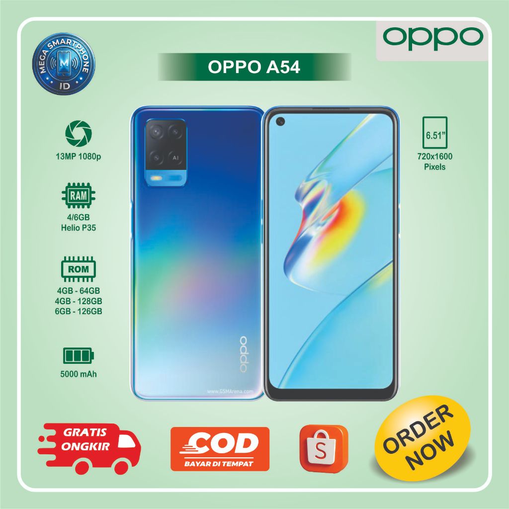 OPPO A54 | HP Second batangan