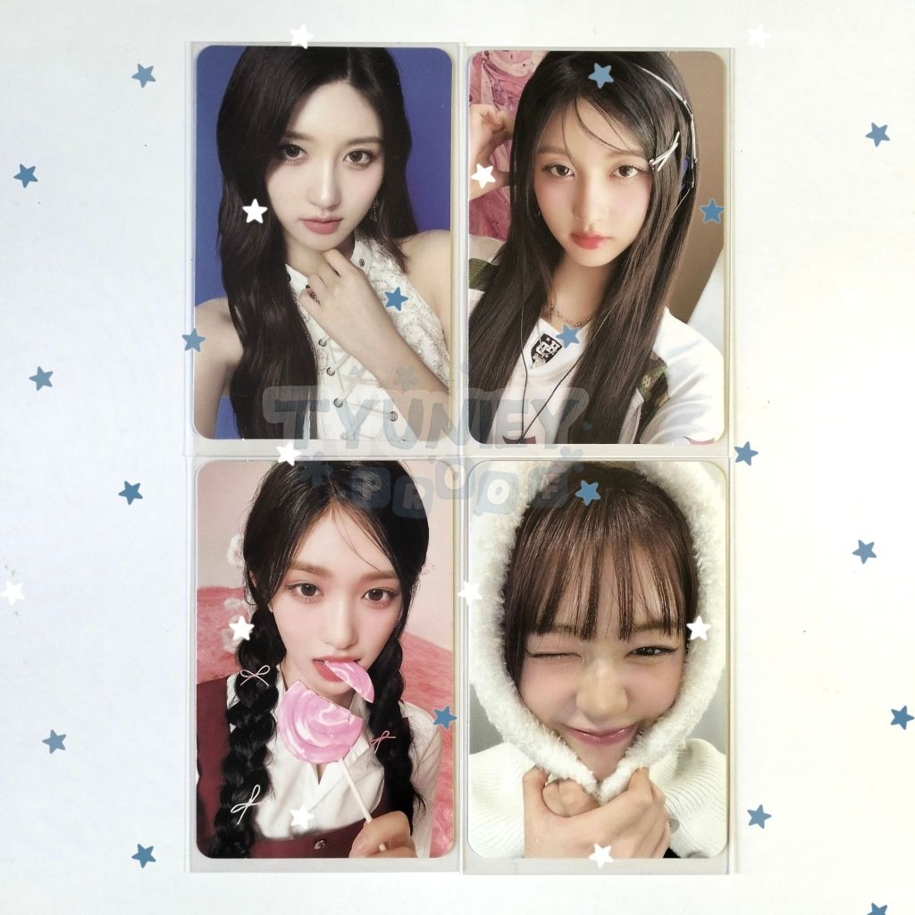 PHOTOCARD PC OFFICIAL IVE YUJIN GAEUL LEESEO LD SOUNDWAVE SSQ SG25 SWIH