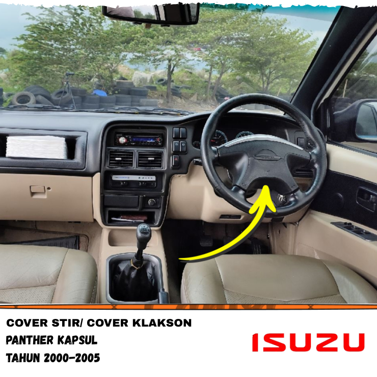 COVER STIR/ KNOP PAD COVER KLAKSON STIR  PANTHER KAPSUL ORIGINAL