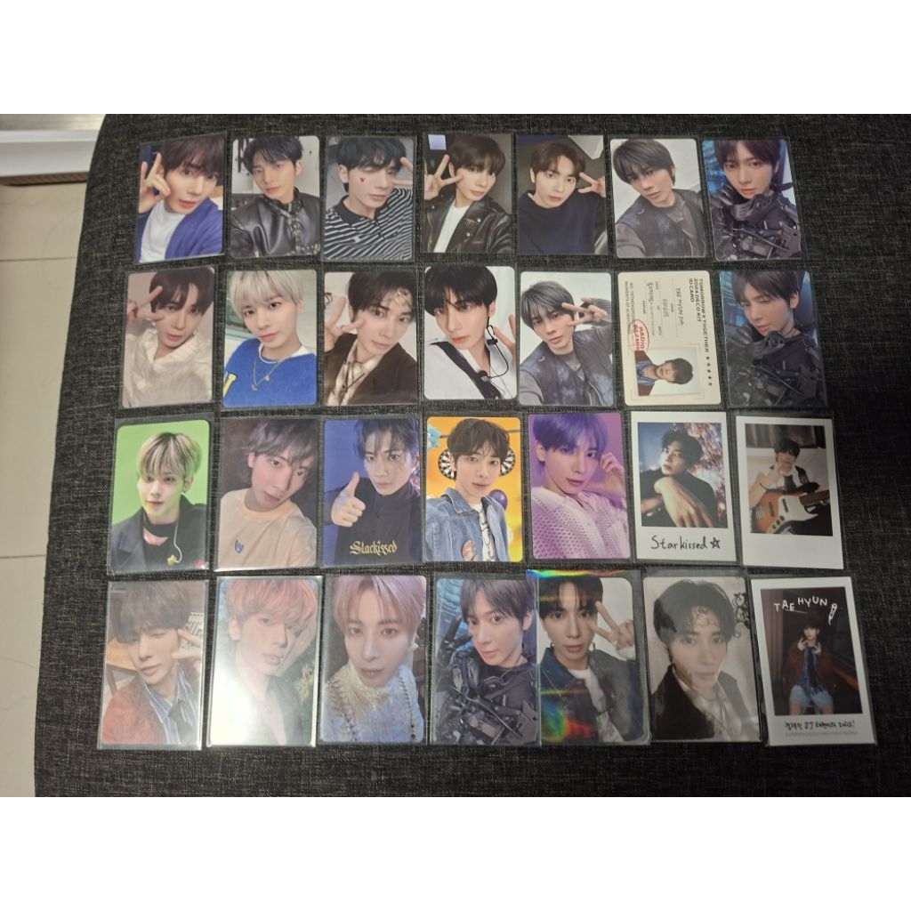 photocard pc taehyun txt