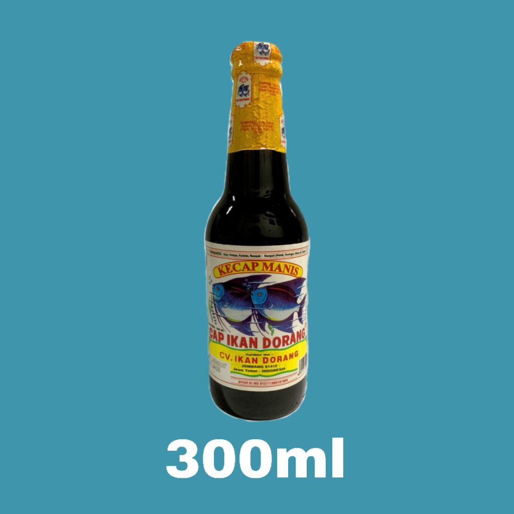KECAP MANIS 2 IKAN DORANG (300ML) KHAS JOMBANG