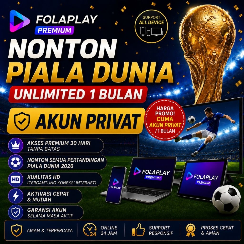 Folaplay Privat 1 Bulan | Nonton Piala Dunia 2026