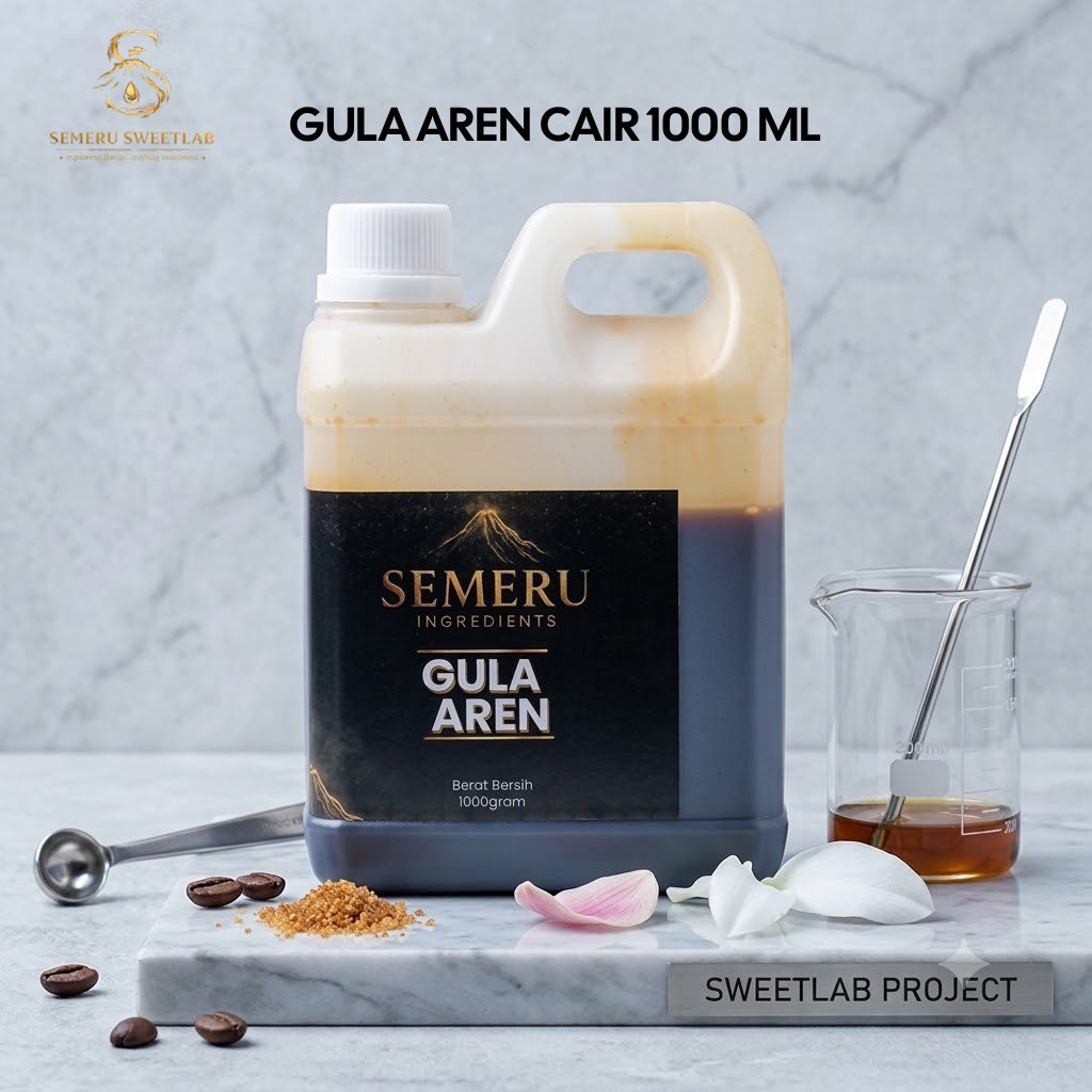 Gula Aren Cair 1kg - Gula Aren Semeru Sirup 1000gr