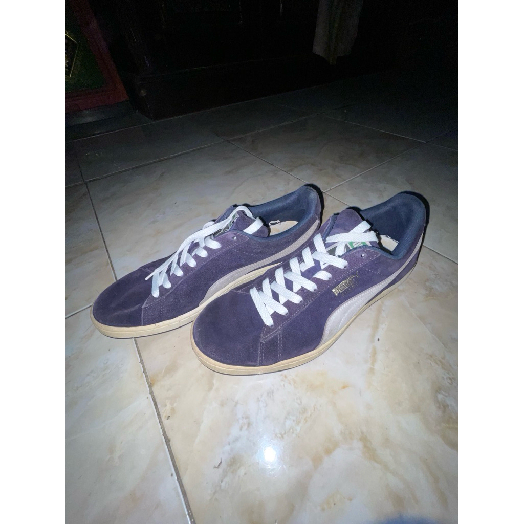 Puma Suede Classic Navy Blue Size 43 - Original Second (Sepatu Saja)