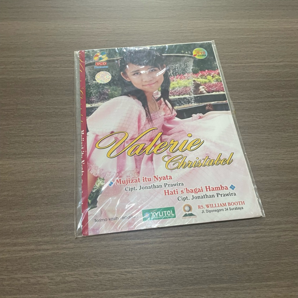 VCD Valerie Christabel - Mujizat Itu Nyata Album Rohani Kristen