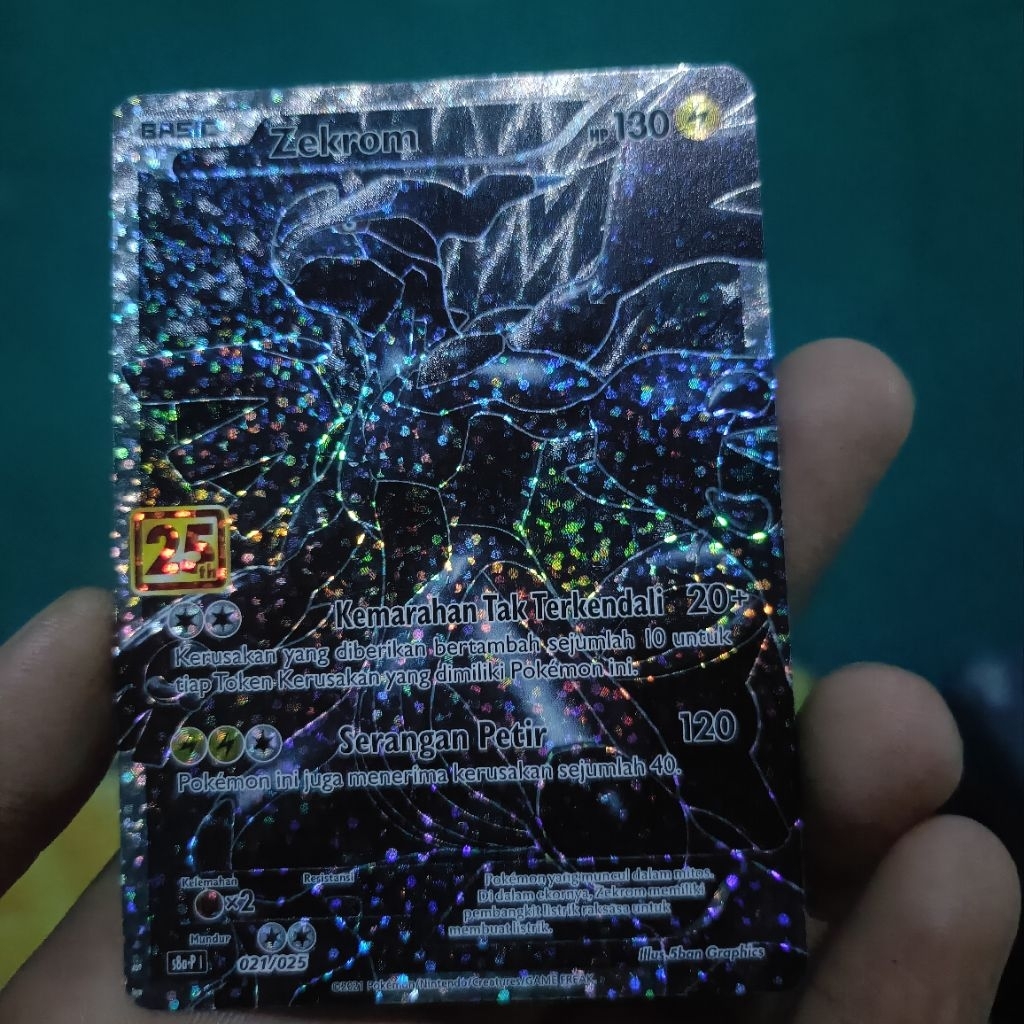 Zekrom 25th Anniversary Bahasa Indonesia