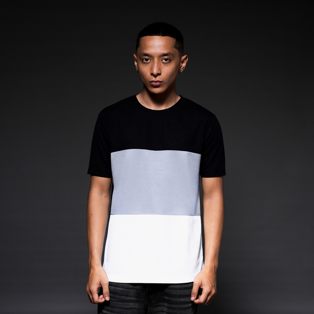 POSHBOY Kansai Black - Kaos Pria Lengan Pendek