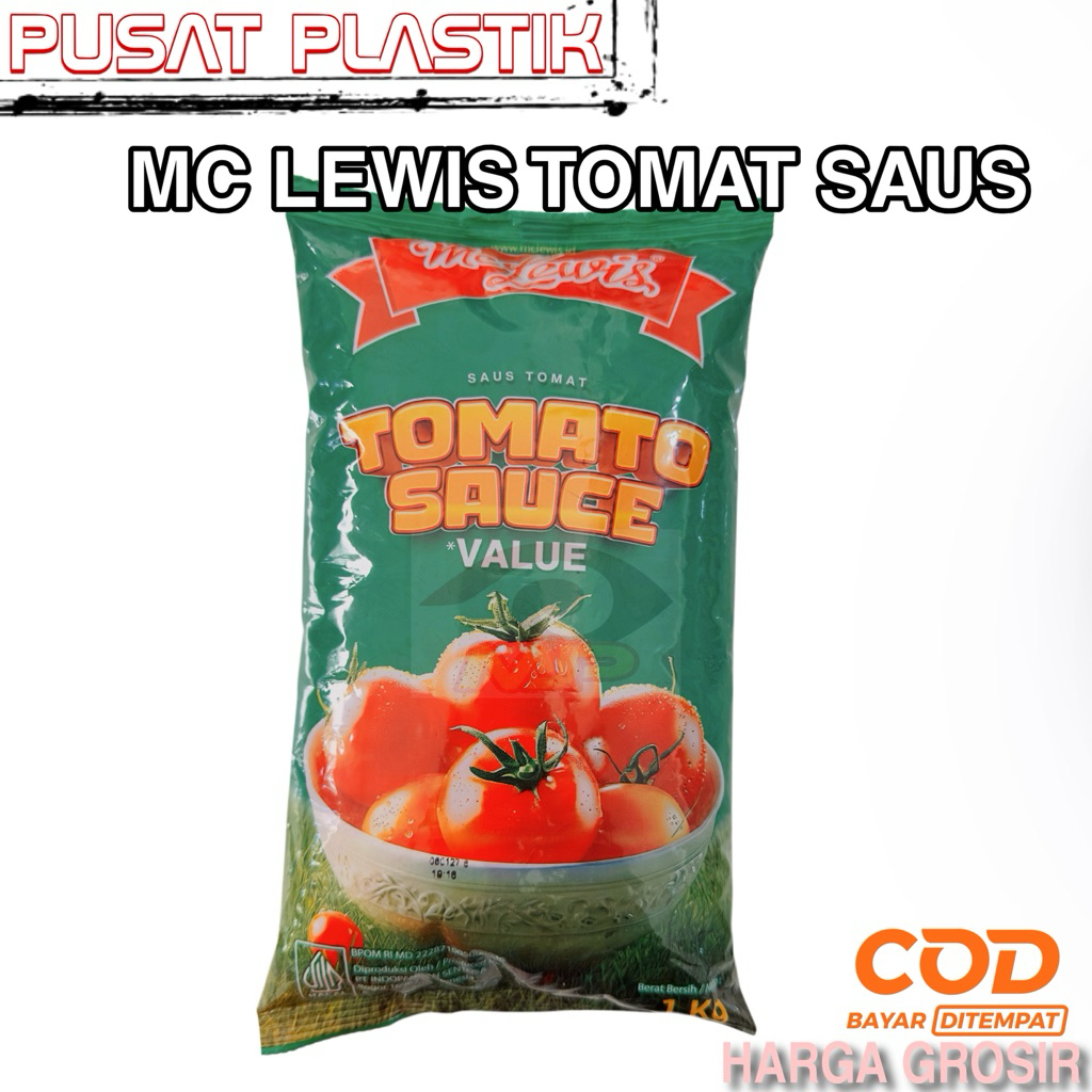 MC LEWIS TOMAT SAUS 1 KG | MC LEWIS SAUS TOMAT