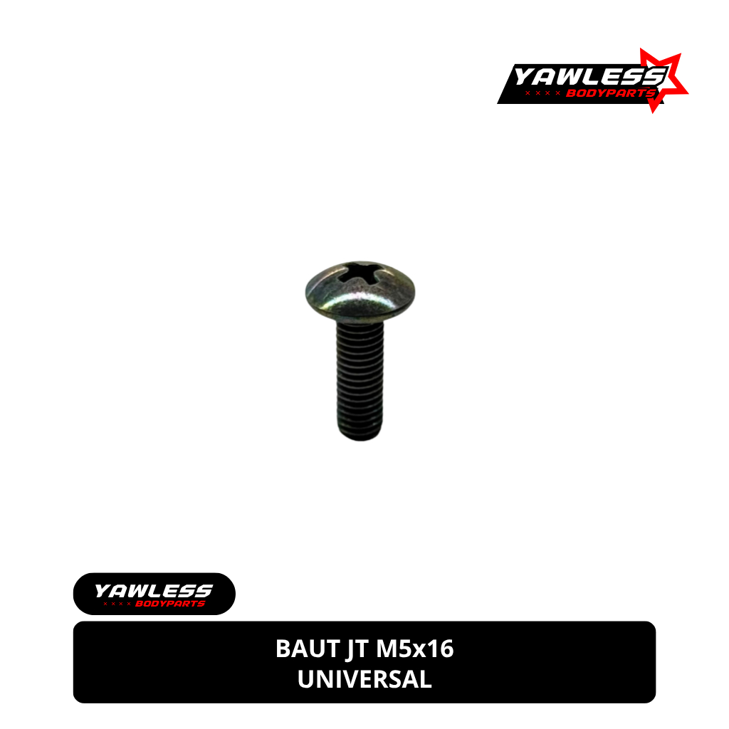 Baut jt Stainless 304 / drat baut 8/ M.5 / baut JT drat 8