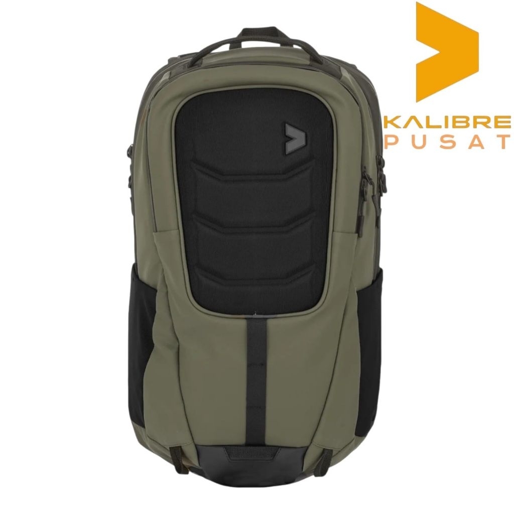 BACKPACK KALIBRE NEOGRID 26L GREEN ARMY BLACK ORIGINAL 911642350 TAS RANSEL LAPTOP KALIBRE NEOGRID 2
