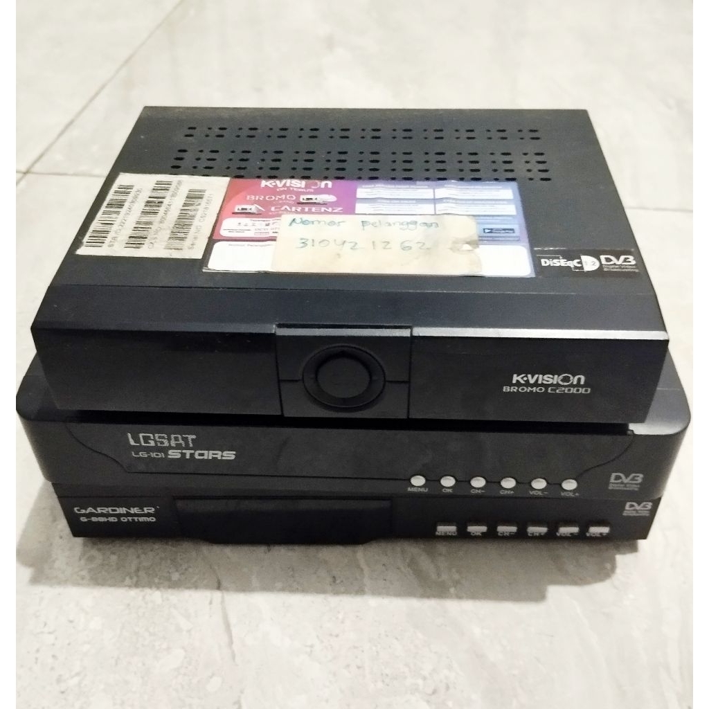 Receiver Kvision bekas/seken