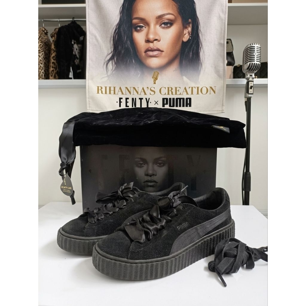 Sepatu Second PUMA X FENTY CREEPER ( RIHANNA ) Size 38 With Box