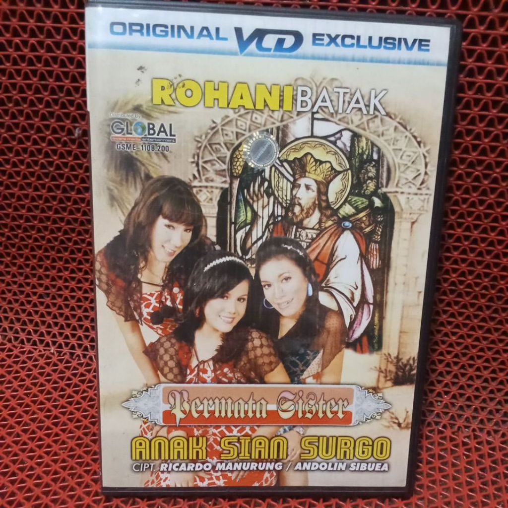 VCD ROHANI BATAK 100% ORIGINAL BARU