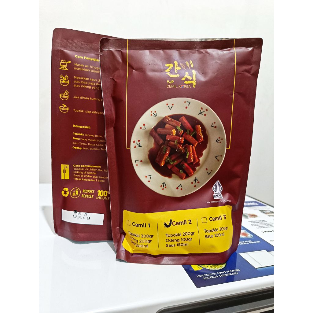 Cemil Korea / Paket Cemil 2 / Topokkii & Odeng