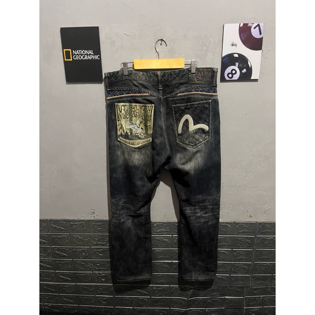Celana Denim Evisu Size 34