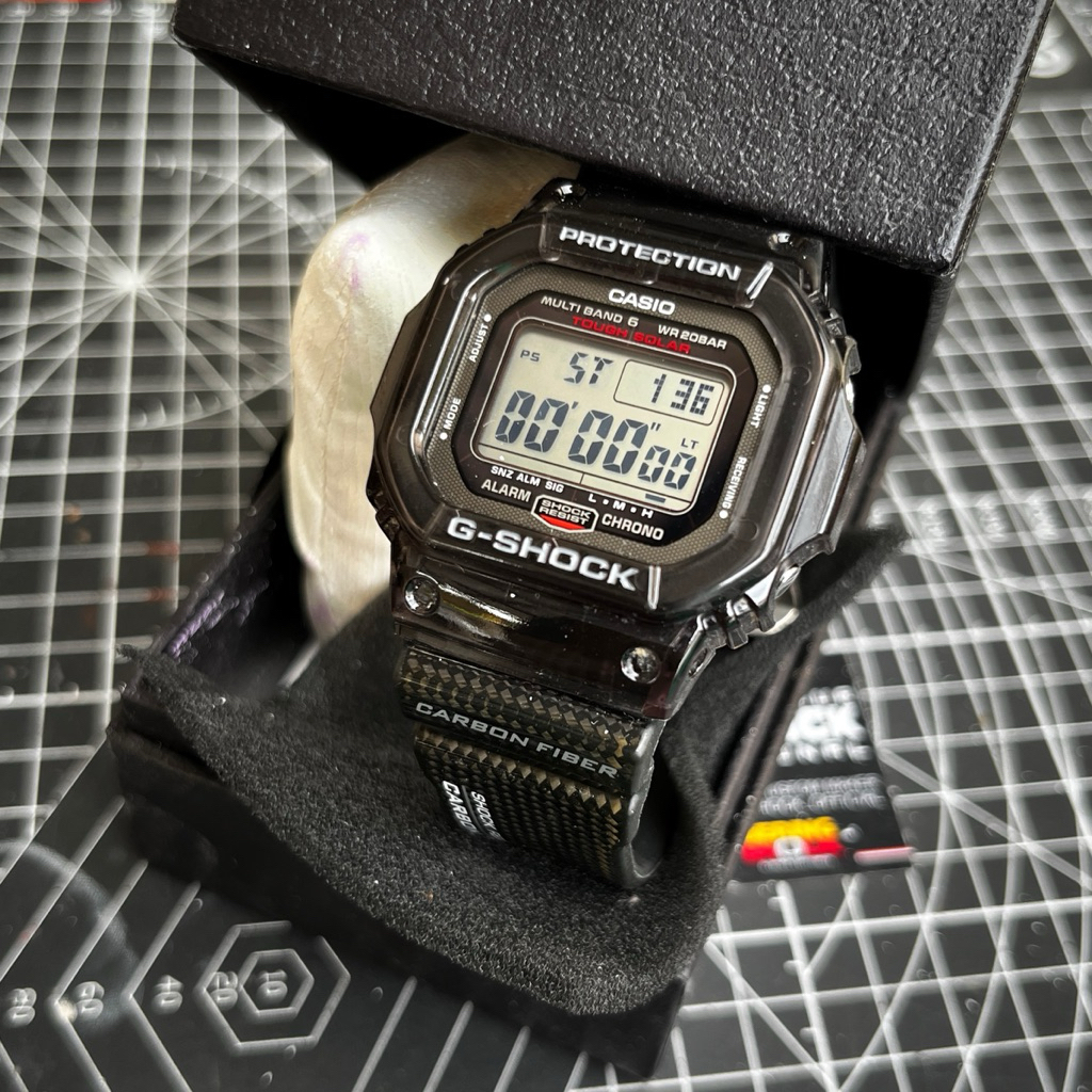 Casio G-Shock Gshock GWS-5600 GW-S5600U Carbon Fiber Original