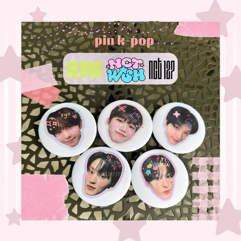 mini pin button nct | pin button nct dream nct 127 nct wish | pin bros kpop | pin bros nct | pin pen