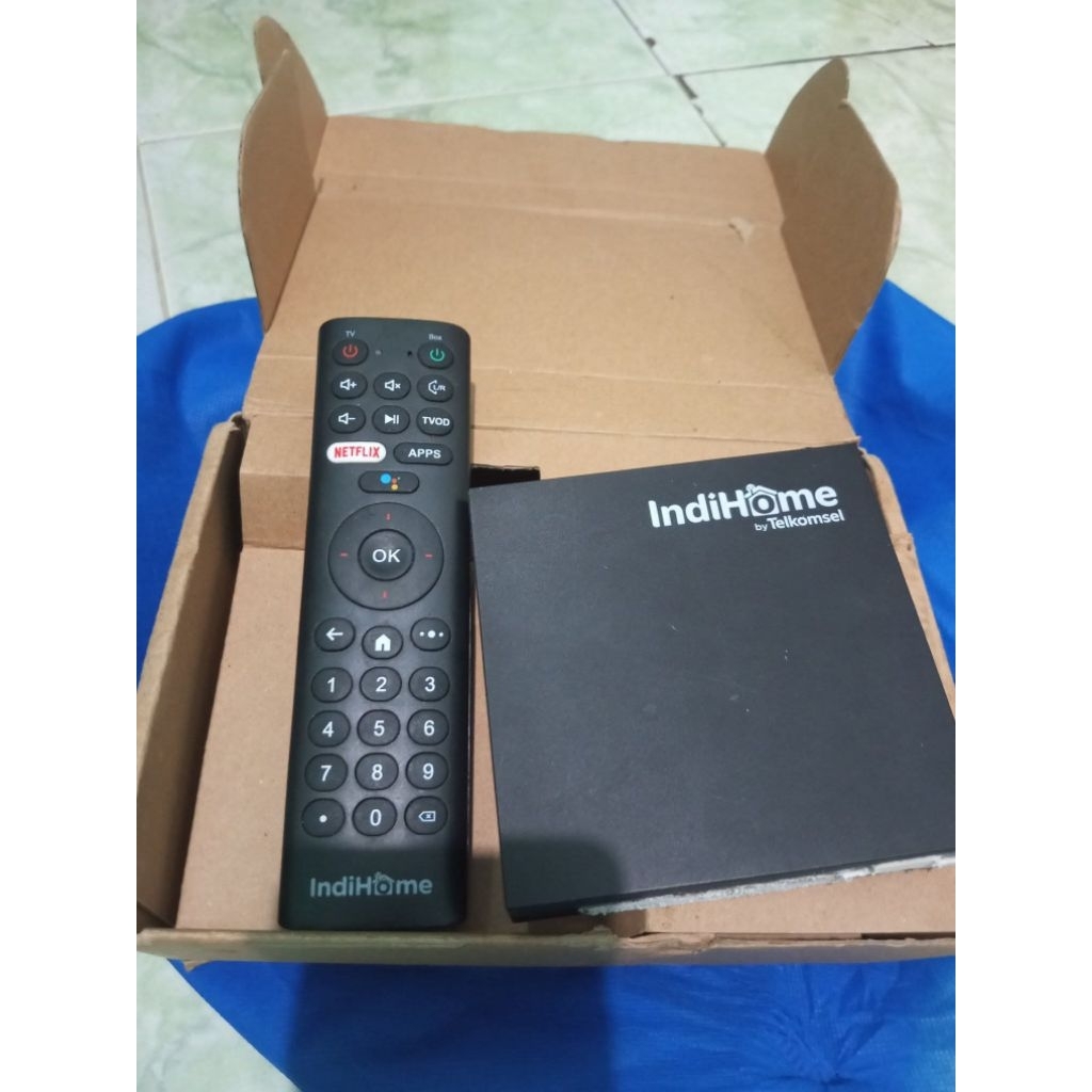 STB ZTE B866F FULLSET SUDAH ROOT