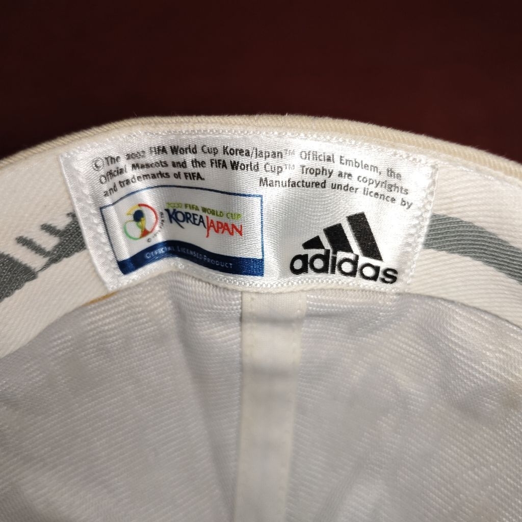 topi Adidas world cup 2002 Korea Japan