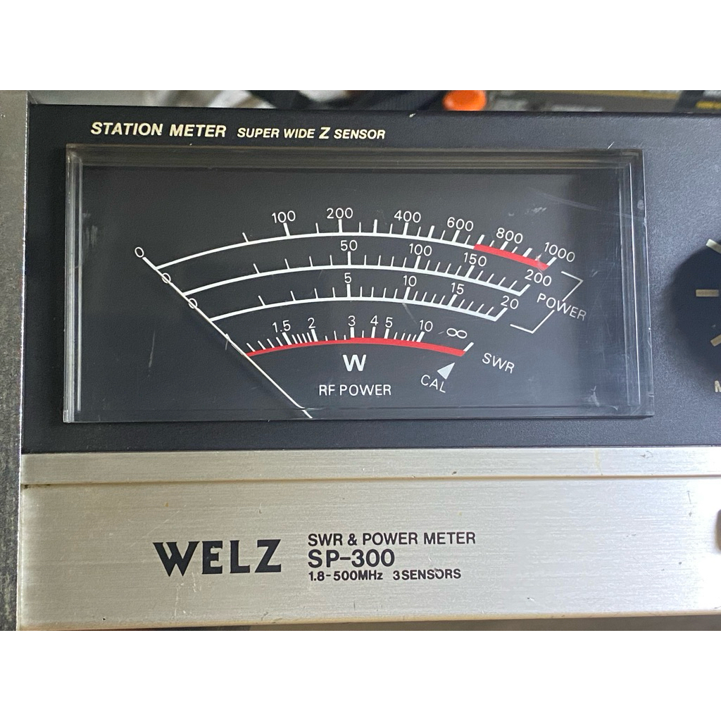 WELZ SP 300 SWR METER.